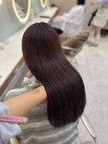 カノン(kanon hair&beauty) ワインレッド