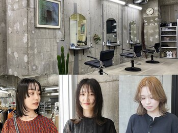 蜃気楼の写真/人気店"NUUK"の2店舗目サロン☆古着も買えるおしゃれサロンが岐阜駅近に◇お気軽にご来店ください！