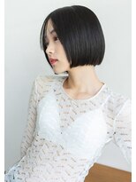 キネン バイ ツリー 宇都宮(kinen by tree)&nbsp;姫カットレイヤー刈り上げボブラベンダーミルクティー