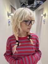 アロッタ 池袋(alotta)&nbsp;ハイトーン×ハイレイヤーみつあみ