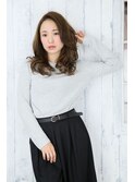 伸ばしかけ♪フェミニンロング
