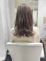 ファイブボックスヘアー 広島(five vox hair)&nbsp;大人可愛い　切りっぱなし　ボブ　韓国風