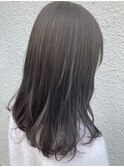 ハイライト×ラベンダーグレージュ