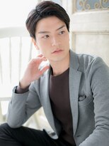 モッズ ヘア 福岡姪浜店(mod's hair)&nbsp;*mod's百道浜*…チャコールグレーサイドパートスリークショートe