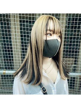 インク 渋谷(INK.) ボブ/フェザーバング/大人かわいい/グラデハイライト[渋谷]