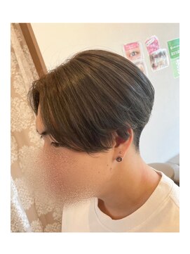 ドゥーアンジヘアー(dou-Ange hair) 韓国風センターパートマッシュ