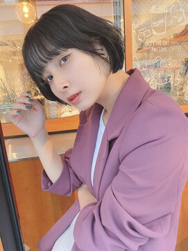 ルービック 枚方(Rubik's) マッシュショート×インナーカラー