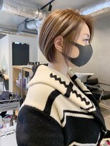 ブルックス&nbsp;『カット＋ハイライトブリーチ』new☆8hs BROOKS 青山／表参道