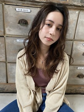 ロンド エスポワール 錦糸町(Lond espoir) 【柴田彩香】オフィスでも◎アッシュブラウンネオウルフロング