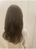 透明感艶感髪質改善★オリーブブラウンロングレイヤー