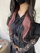 プルエクステのお店ネクスト(NEXT)&nbsp;#インナーエク #プルエクステ #ピンク