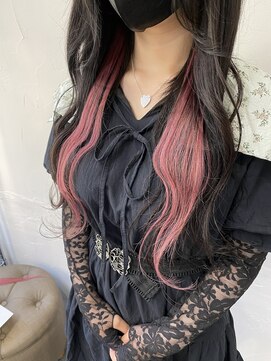 プルエクステのお店ネクスト(NEXT) #インナーエク #プルエクステ #ピンク