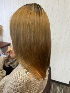 ヘアー リードレス(hair Re:dress) うる艶美髪ナチュラルストレートセミロング20代30代40代
