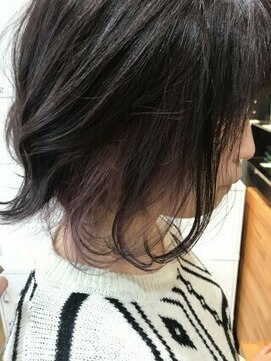 ヘアデザインクラフト(hair design CRAFT) 【CRAFT】外ハネインナーボルドーカラー!