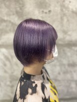 ココ 本八幡(KOKO)&nbsp;#ミルクティーブロンド#ダークブルー#ワンホンレイヤー#髪質改善