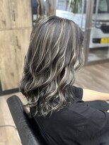 ヴィフ 大船(VIF)&nbsp;ハイライトカラーケアブリーチダブルカラー白髪ぼかし脱白髪染め