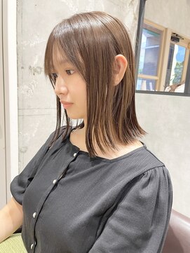 クーナバイトマト 横浜(Cuna by TOMTO) 【HOSSY】大人ロブ_外ハネボブ☆ストレートボブ