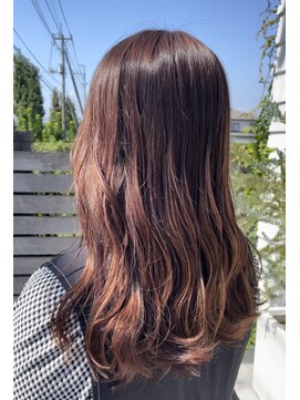 チアーズヘアプレイス(Cheers!! HAIR PLACE) オレンジブラウン