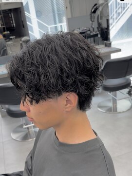 オーバルバイアピッシュ(OVARL by apish) 縦落ち強めパーマ波巻きパーマウルフツヤついツイスト