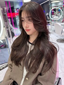 レディアル 渋谷(REDEAL) ワンホンヘア/韓国ヘア/ウルフ/前髪[レイヤーカット/渋谷]