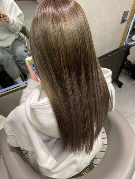 ニーナ ビューティーサロン(NINA Beauty Salon) グレージュロング♪#グレージュ#エクステ#ロング