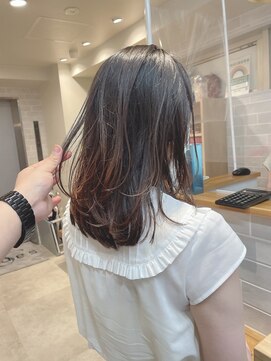 サンド 鹿児島中央(sand) @sei___sandインナーカラー/レイヤーカット/鹿児島中央駅