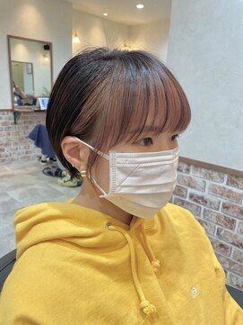 リミットバイアフィナー 大宮店(limit by Afinar) インナーカラー ×マッシュショート