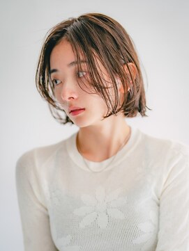 ベンジー 中目黒店(benji) ラフに動かす韓国ボブ　20代30代40代　2