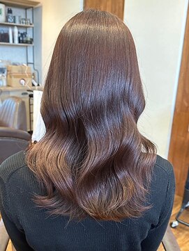 シェール(cher) 髪質改善カラー/ショコラブラウン【cher西宮北口：MAYA】