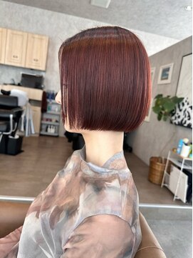 アトモスサニーテラス(Atmos sunny terrace) mini bob × bordeaux