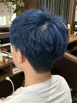 アヤラ オーガニックアンドスパ 東船橋店(AYALA)&nbsp;【江添茉友】サファイアブルー×メンズカット