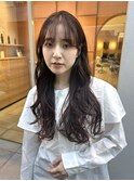 #ニュアンスロングパーマ #前髪パーマ