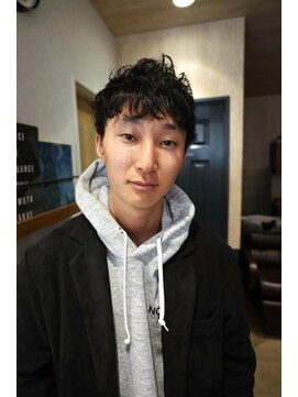 ミューズ バイ ケンジ(MUSE by KENJE) スパイキーショート/癖毛風style/平塚美容室