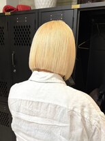 ヲタク(wotaku.)&nbsp;ブロンドカラー抜きっぱなしブリーチホワイトブリーチハイトーン