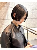 スノッブエンバンプ(snob enVAmp) 暗髪ミニボブ