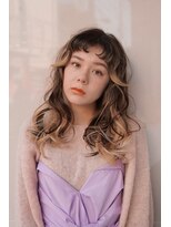 レジュアル(RESSUAL) イメチェンホワイトブロンド外ハネボブ美髪ワイドバング