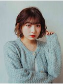 ボブイヤリングカラー20代/30代/40代/庭瀬