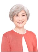 60代グレイヘアの方に◎骨格補正ショート