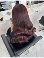 ミニョン(mignon)&nbsp;韓国/ダブルカラー/ブリーチ/ピンク/学割U24/新越谷/南越谷/草加