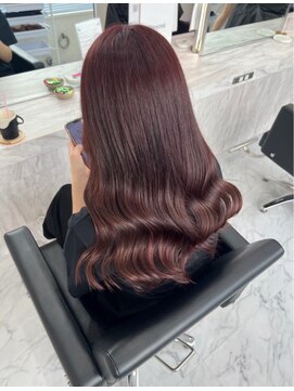 ミニョン(mignon) 韓国/ダブルカラー/ブリーチ/ピンク/学割U24/新越谷/南越谷/草加