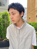 ベリーショートピンパーマ