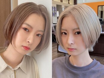 ヴァンカウンシル Kuwana(VAN COUNCIL)の写真/骨格や髪質を見極めたカットで、あなたに似合うショートヘアを実現☆魅力を引き出すショートスタイルへ。