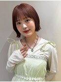 髪質改善＊赤みハイライトカラー＊美髪【Zina河原町】