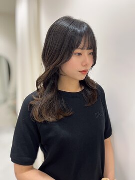サボ(sabo) 韓国ヘア/顔まわり/韓国レイヤー/前髪カット/小顔/韓国風