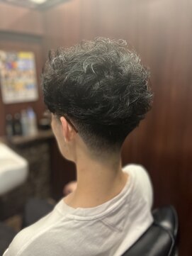 ヒロギンザ 青山店(HIRO GINZA) テーパーフェードマッシュ