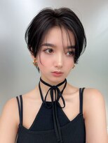 エイミーバイアフロートザガーデン 浦和店(amie by afloat the garden)&nbsp;大人かわいい前髪ありショートハイライトカラー【浦和】