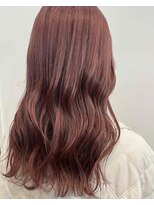 グランドール(Grandoll)&nbsp;1ブリーチで作る柔らかピンクカラー