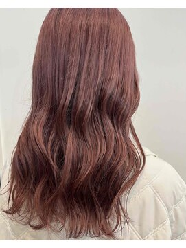 グランドール(Grandoll) 1ブリーチで作る柔らかピンクカラー