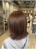 30代40代◎冬の暖色ヘーゼルベージュ×くびれミディ