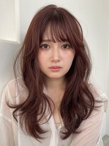 シャルムバイケンジ(Charm.by KENJE)&nbsp;赤髪/艶髪/髪質改善/ブリーチなし/韓国レイヤー/オージュア
